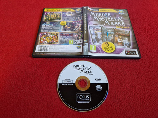 MURDER MYSTERY & MASKS TRIPLE PACK till PC