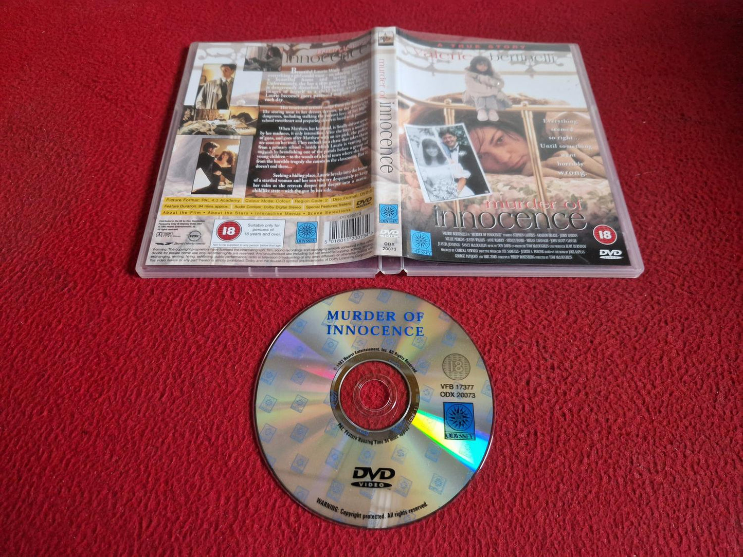 MURDER OF INNOCENCE DVD