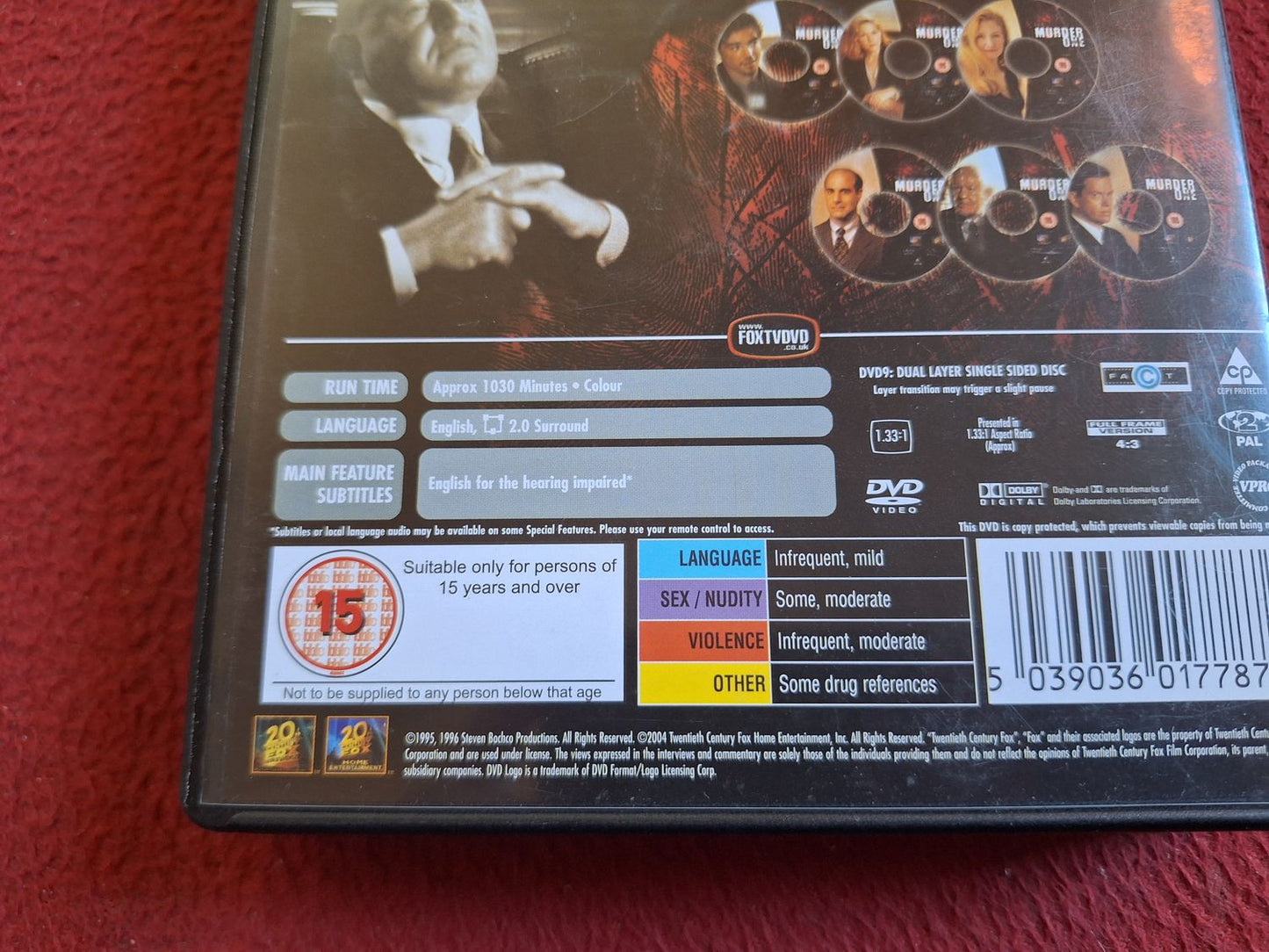 MURDER ONE CASE 1 BOX DVD