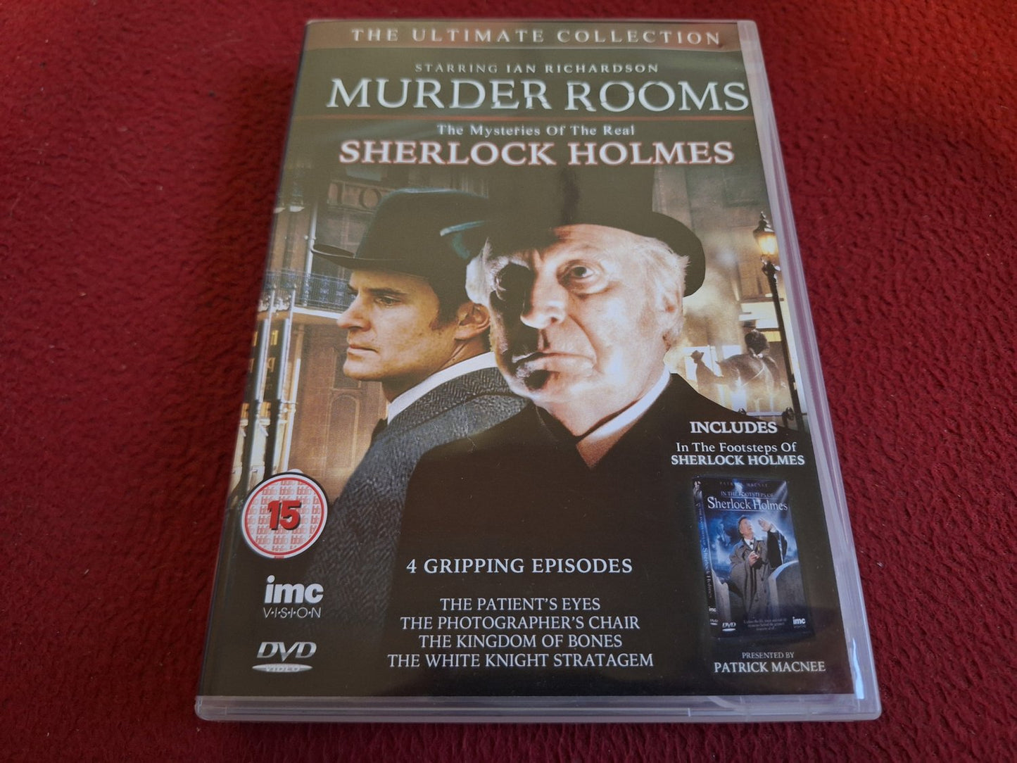 MURDER ROOMS MYSTERIES OF THE REAL SHERLOCK HOLMES 4 EPISODES BOX DVD