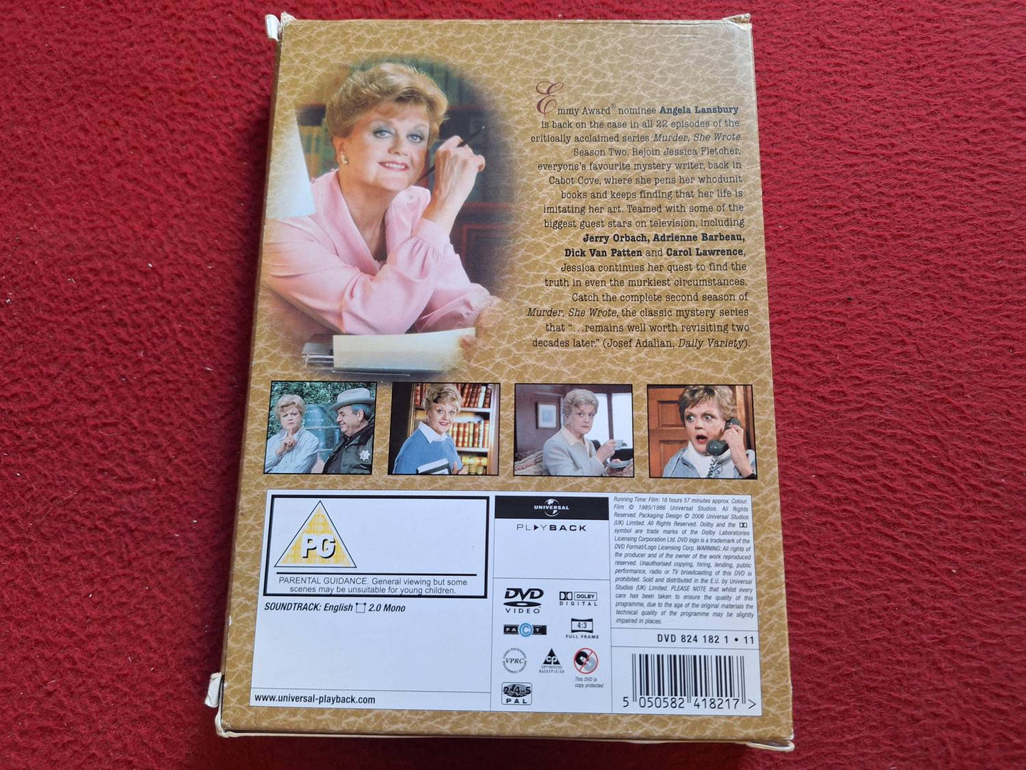 MURDER SHE WROTE SEASON 2 BOX DVD