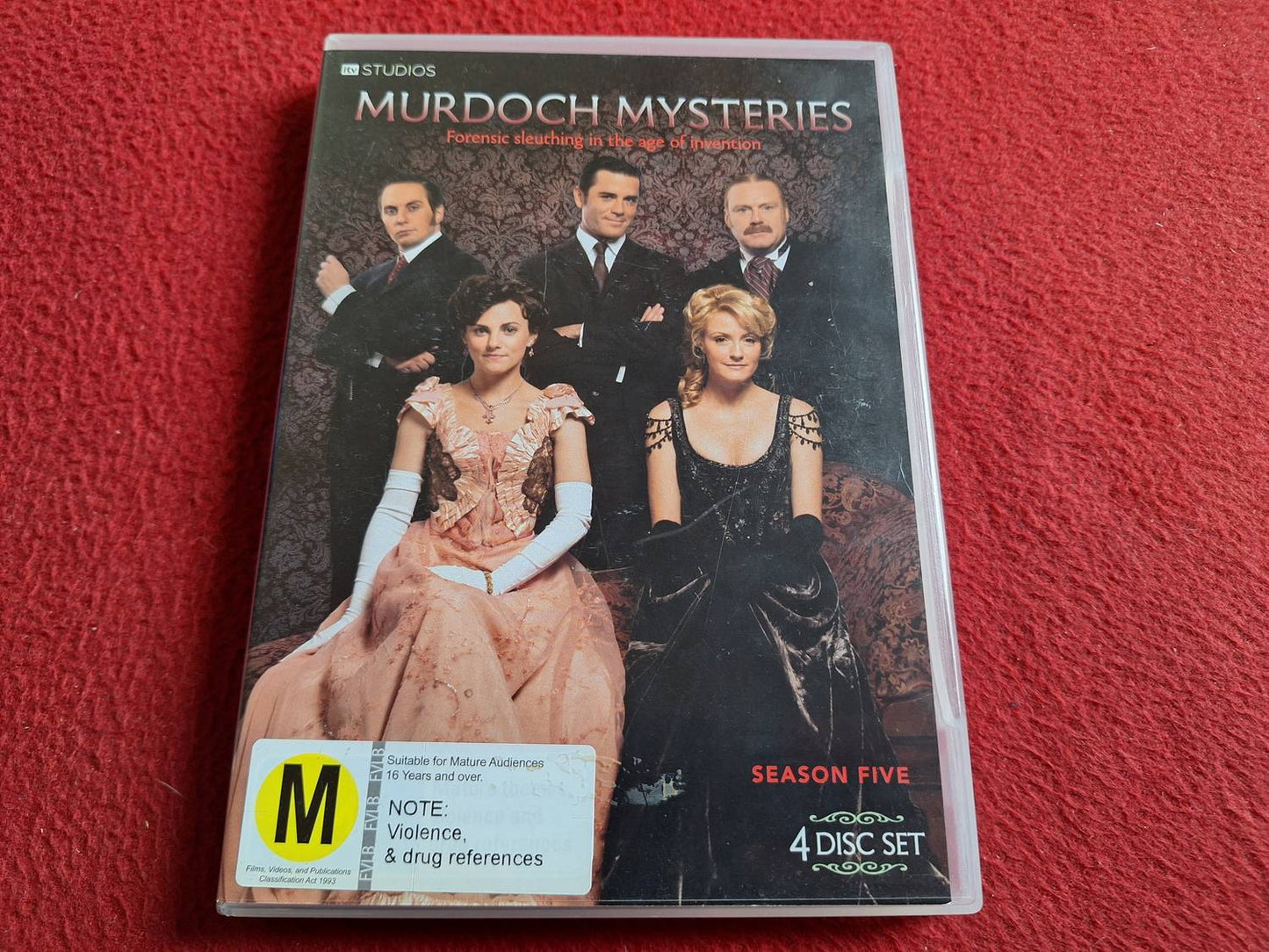 MURDOCH MYSTERIES SEASON 5 BOX DVD