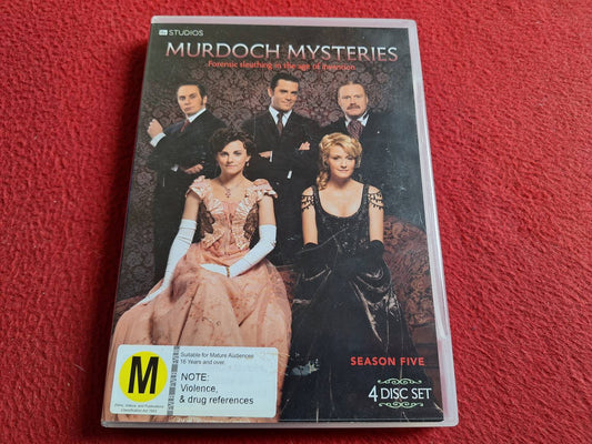 MURDOCH MYSTERIES SEASON 5 BOX DVD