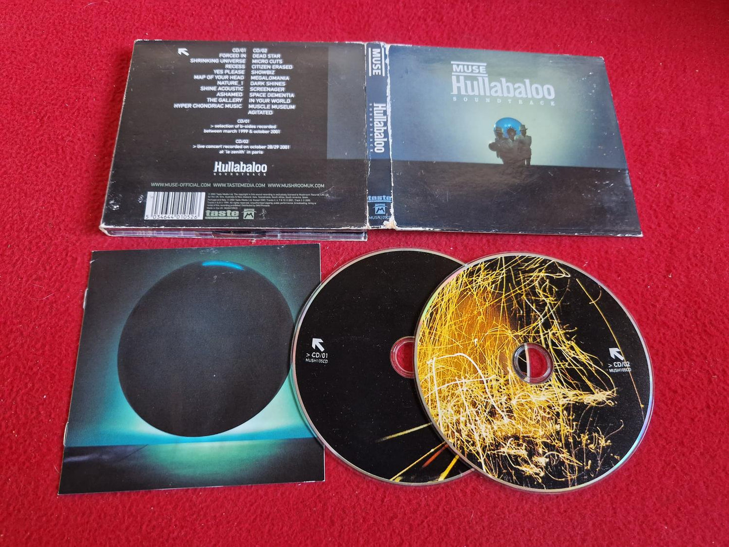 MUSE HULLABALOO SOUNDTRACK CD