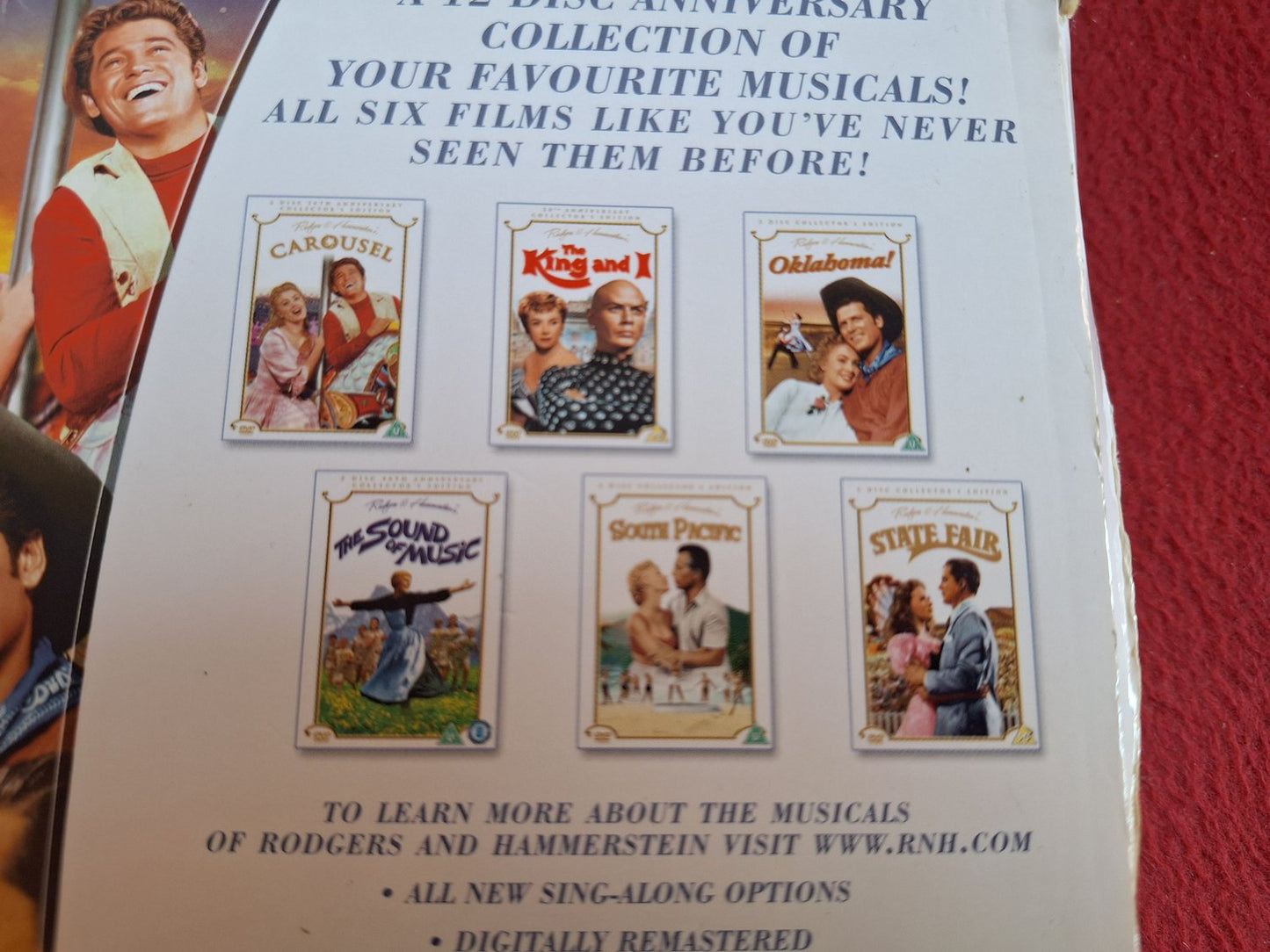 MUSICAL CELEBRATION RODGERS&HAMMERSTEIN OKLAHOMA mfl [ENG TEXT] BOX DVD