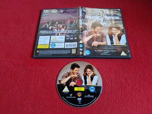 MUSIC AND LYRICS DVD
