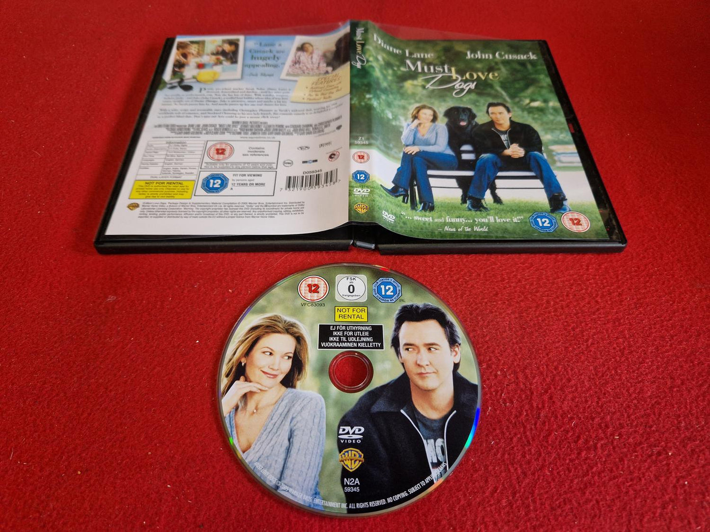 MUST LOVE DOGS till DVD