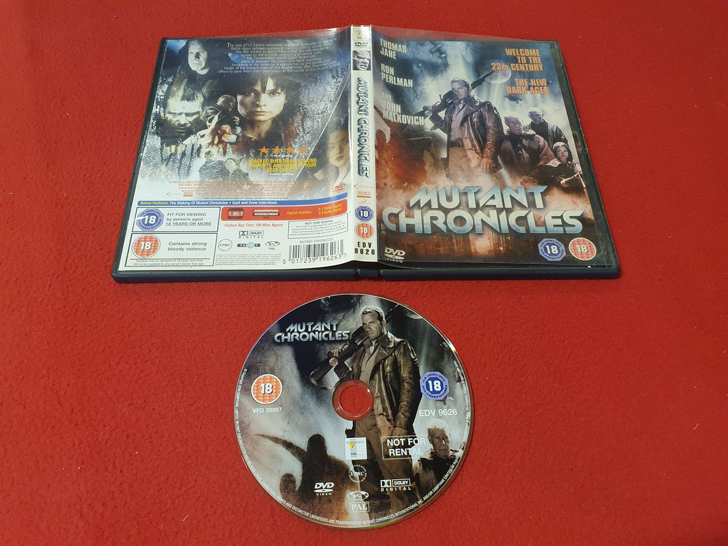 MUTANT CHRONICLES till DVD