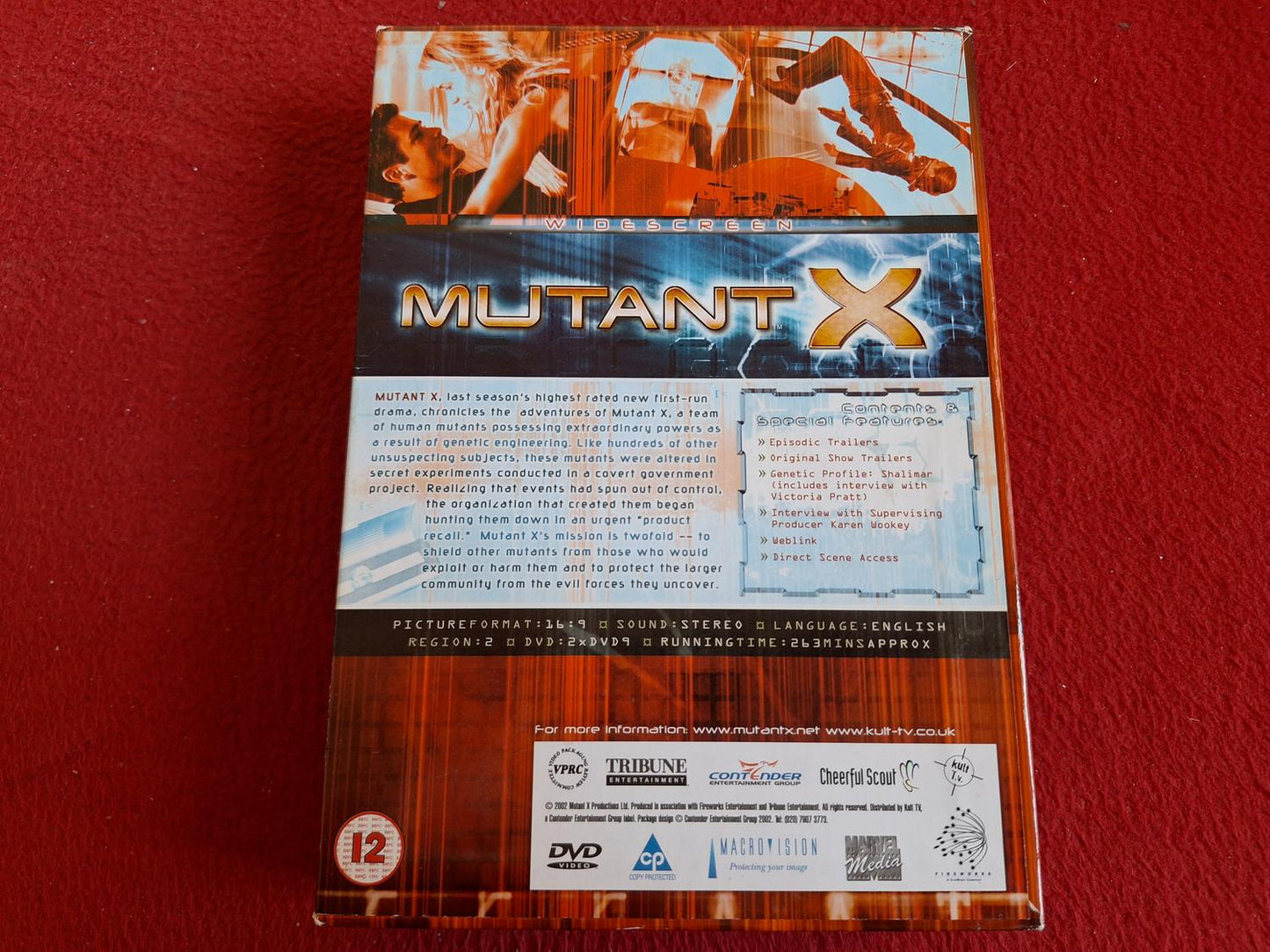 MUTANT X BOX SET 1.1 DVD
