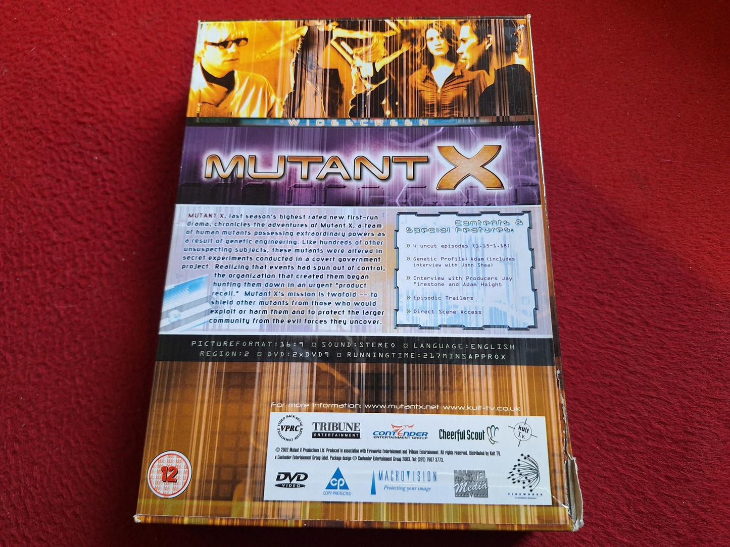 MUTANT X BOX SET 1.4 DVD