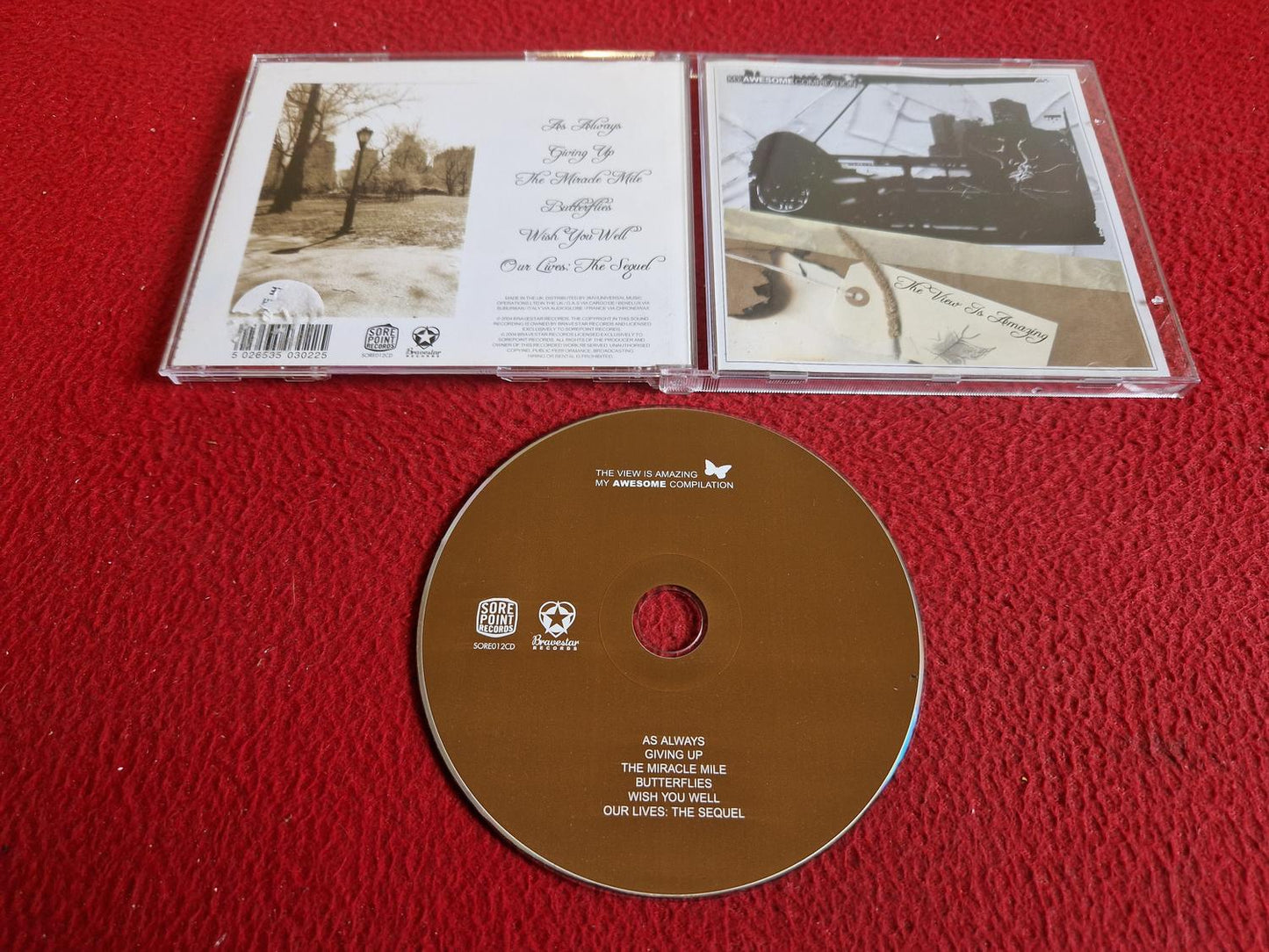 MY AWESOME COMPILATION THE VIEW IS AMAZING CD