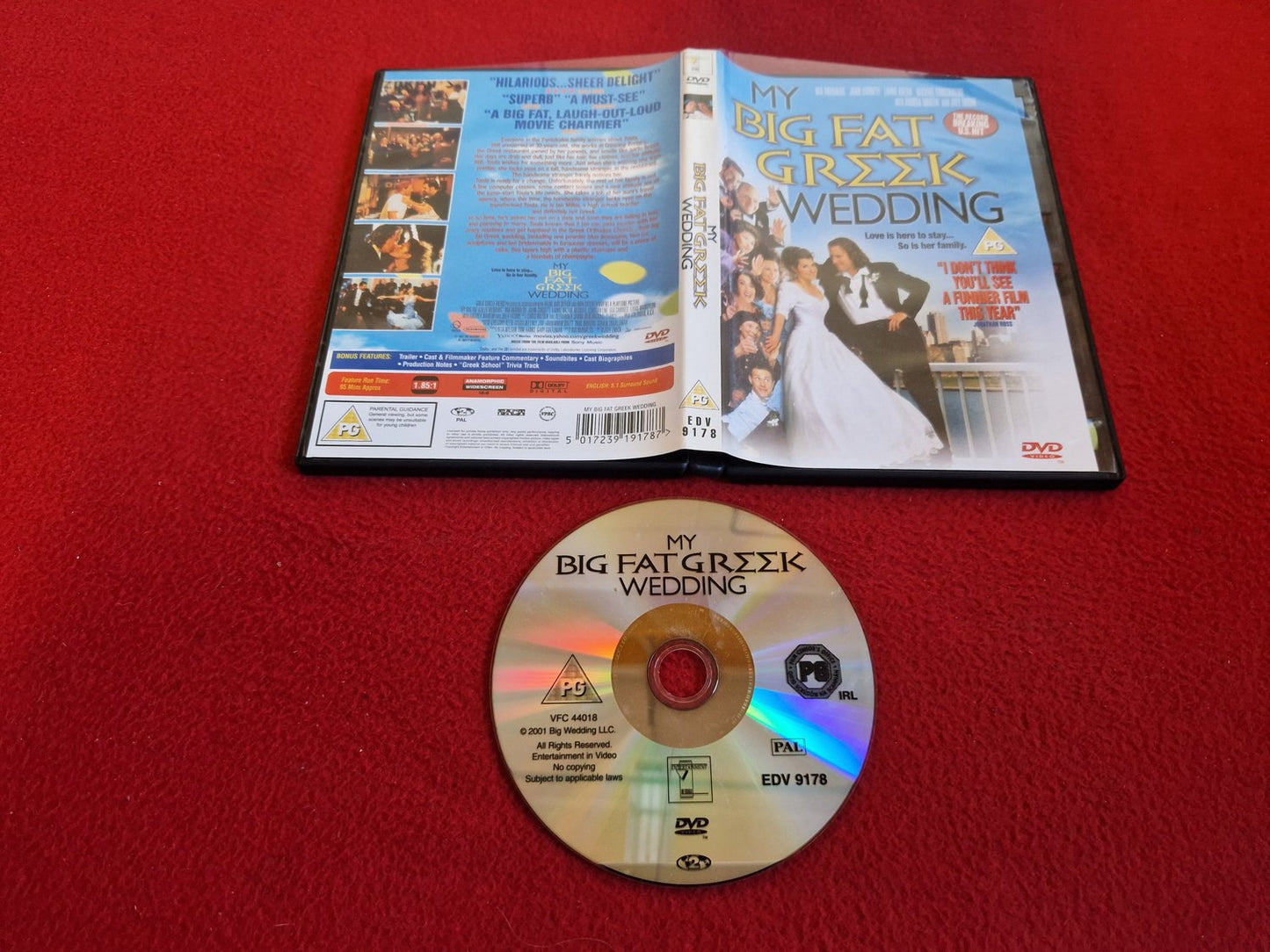MY BIG FAT GREEK WEDDING DVD