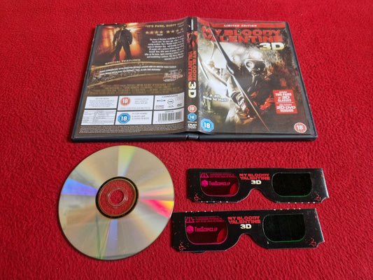 MY BLOODY VALENTINE 3D + 2 3D GLASSES DVD