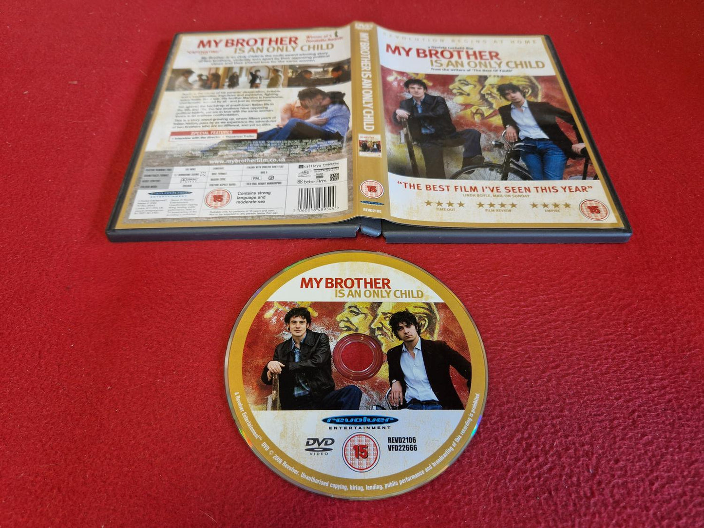 MY BROTHER IS AN ONLY CHILD till DVD