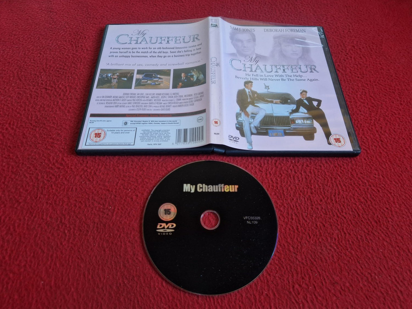 MY CHAUFFEUR DVD