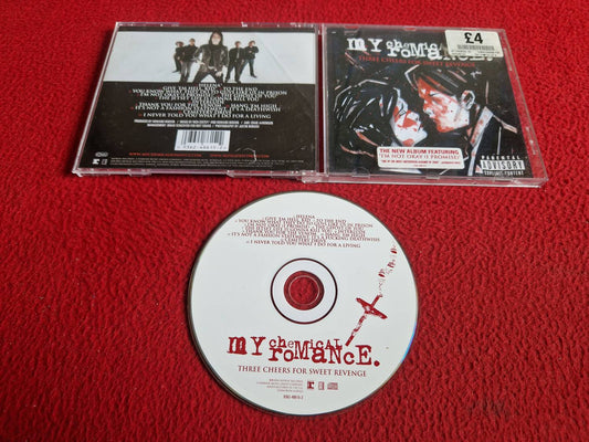 MY CHEMICAL ROMANCE THREE CHEERS FOR SWEET REVENGE CD