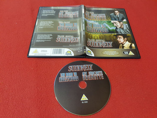 MY FAVOURITE BRUNETTE / THE ROAD TO HOLLYWOOD / SUDDENLY till DVD