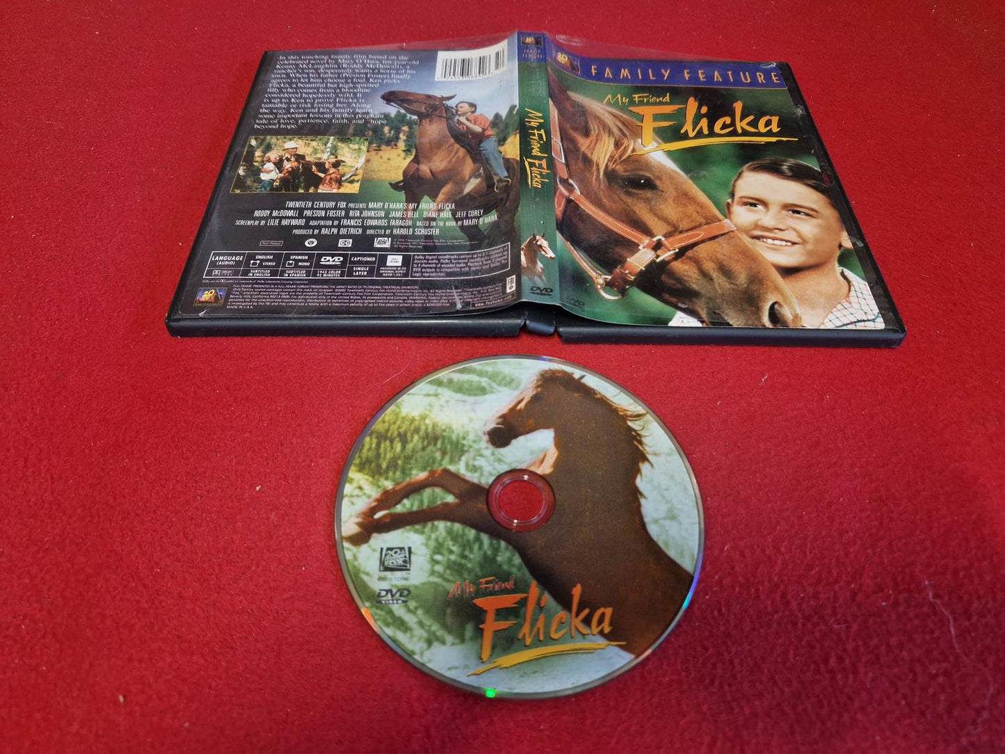 MY FRIEND FLICKA till DVD