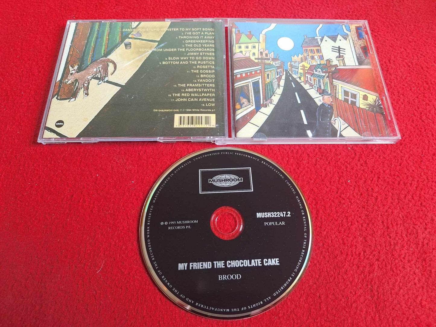 MY FRIEND THE CHOCOLATE CAKE BROOD CD