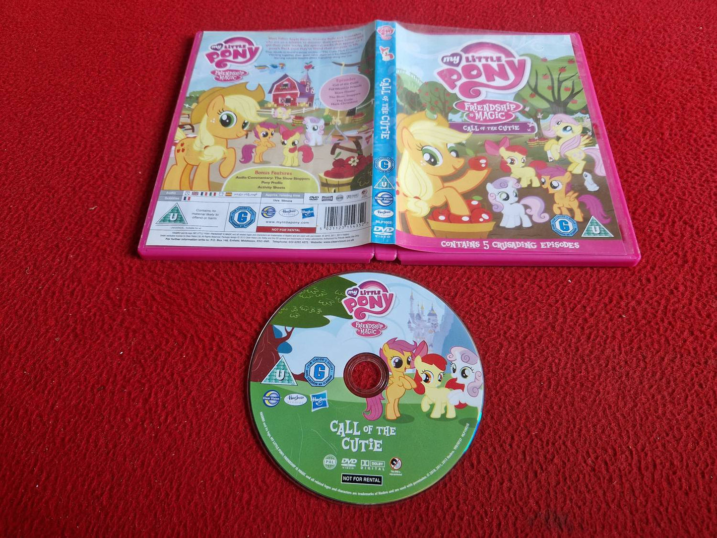 MY LITTLE PONY FRIENDSHIP IS MAGIC CALL OF THE CUTIE DVD