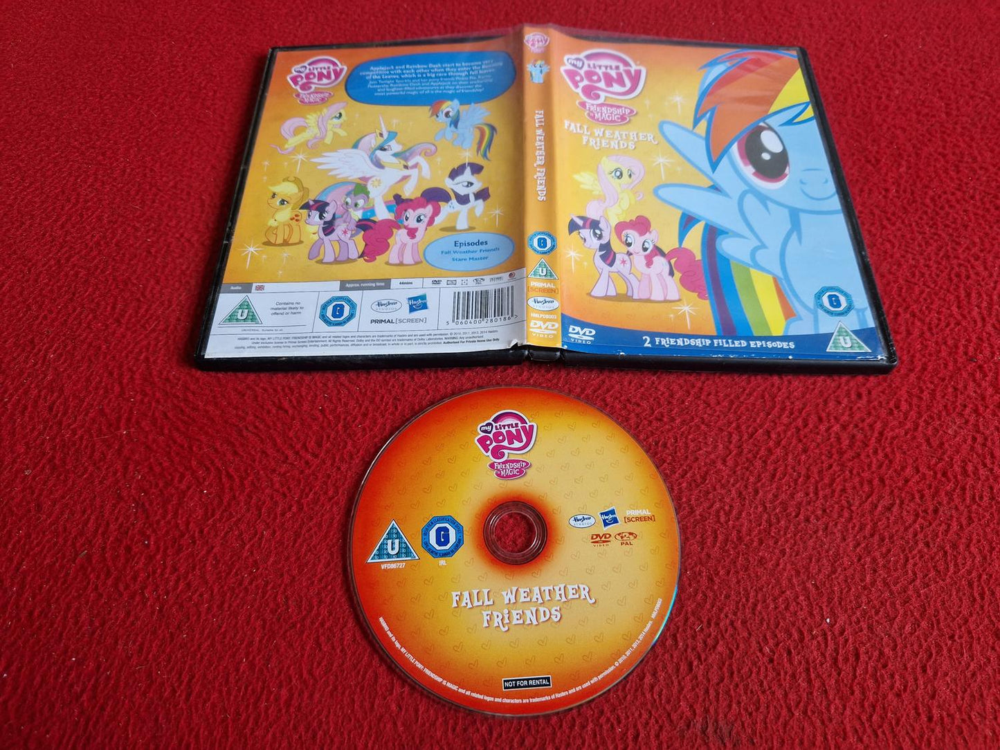 MY LITTLE PONY FRIENDSHIP IS MAGIC FALL WEATHER FRIENDS DVD