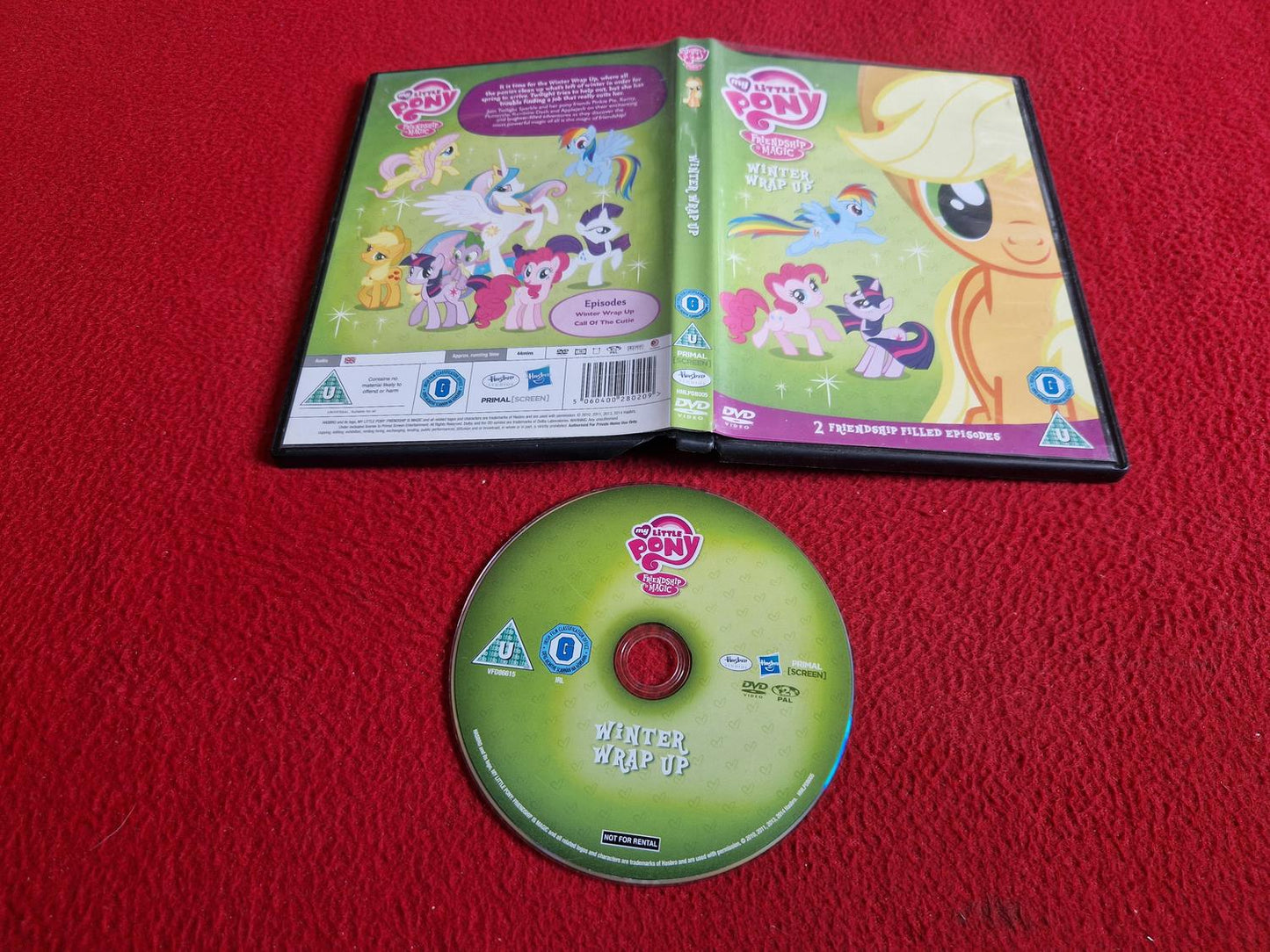 MY LITTLE PONY FRIENDSHIP IS MAGIC WINTER WRAP UP DVD