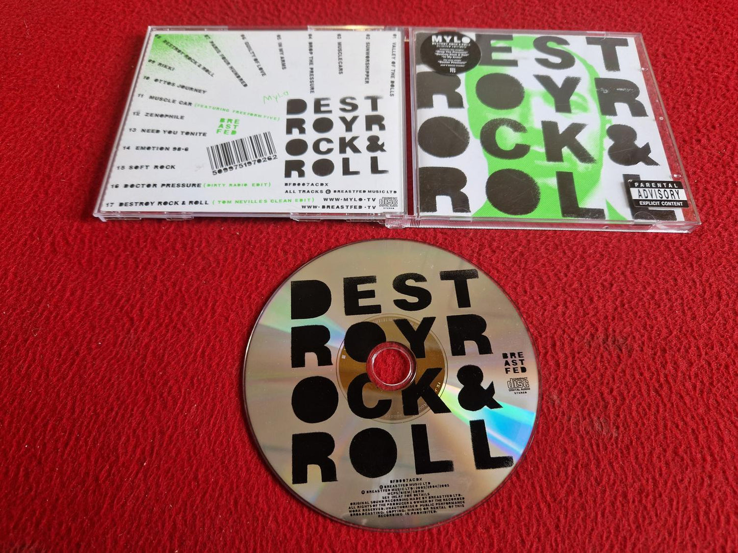 MYLO DESTROY ROCK & ROLL CD