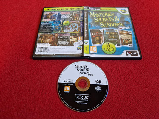 MYSTERIES SECRETS & SHADOWS TRIPLE PACK till PC