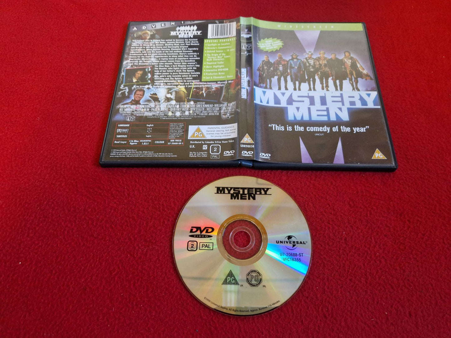 MYSTERY MEN DVD