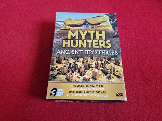 MYTH HUNTERS - QUEST FOR NOAH'S ARK / REAL KING SOLOMONS MINES mfl BOX DVD