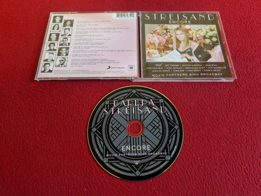 MÜZIK BARBRA STREISAND - ENCORE: MOVIE PARTNERS SING BROADWAY CD