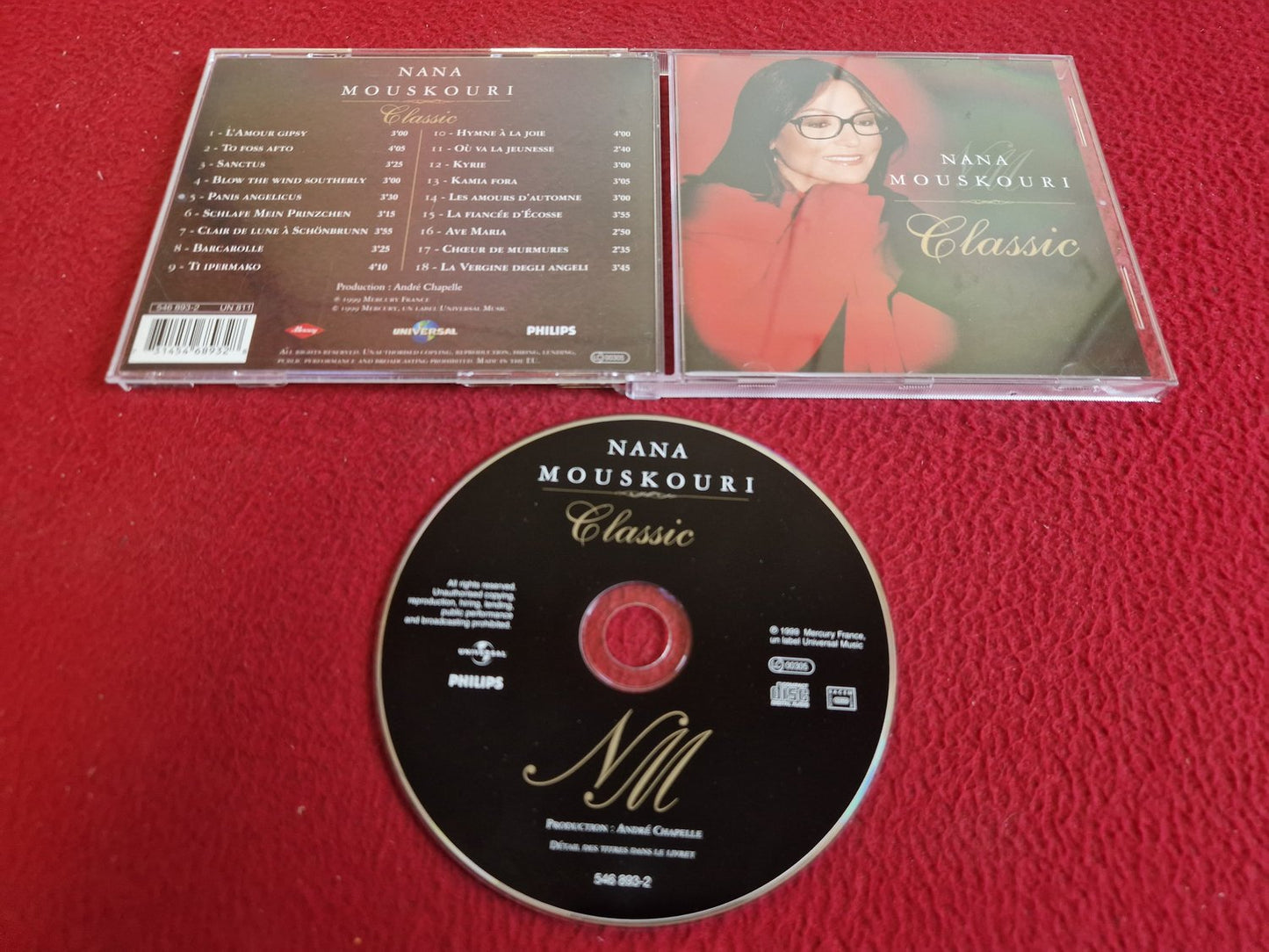 NANA MOUSKOURI CLASSIC CD