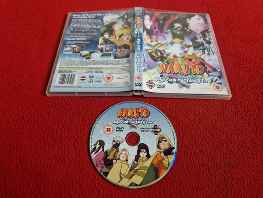 NARUTO THE MOVIE NINJA CLASH IN THE LAND OF SNOW DVD
