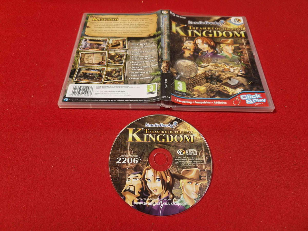 NATALIE BROOKS TREASURE OF THE LOST KINGDOM till PC