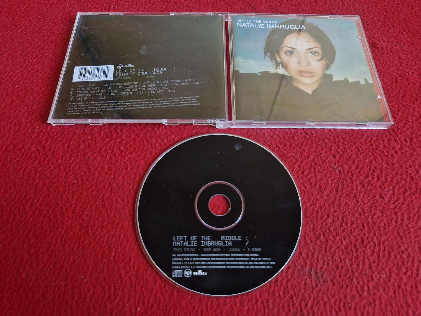 NATALIE IMBRUGLIA LEFT OF THE MIDDLE CD