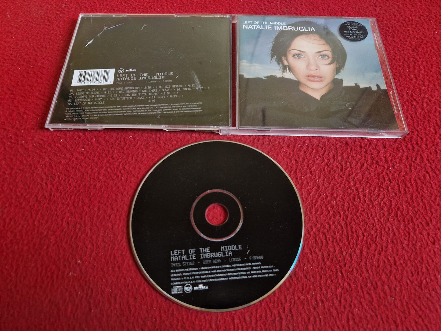 NATALIE IMBRUGLIA LEFT OF THE MIDDLE CD