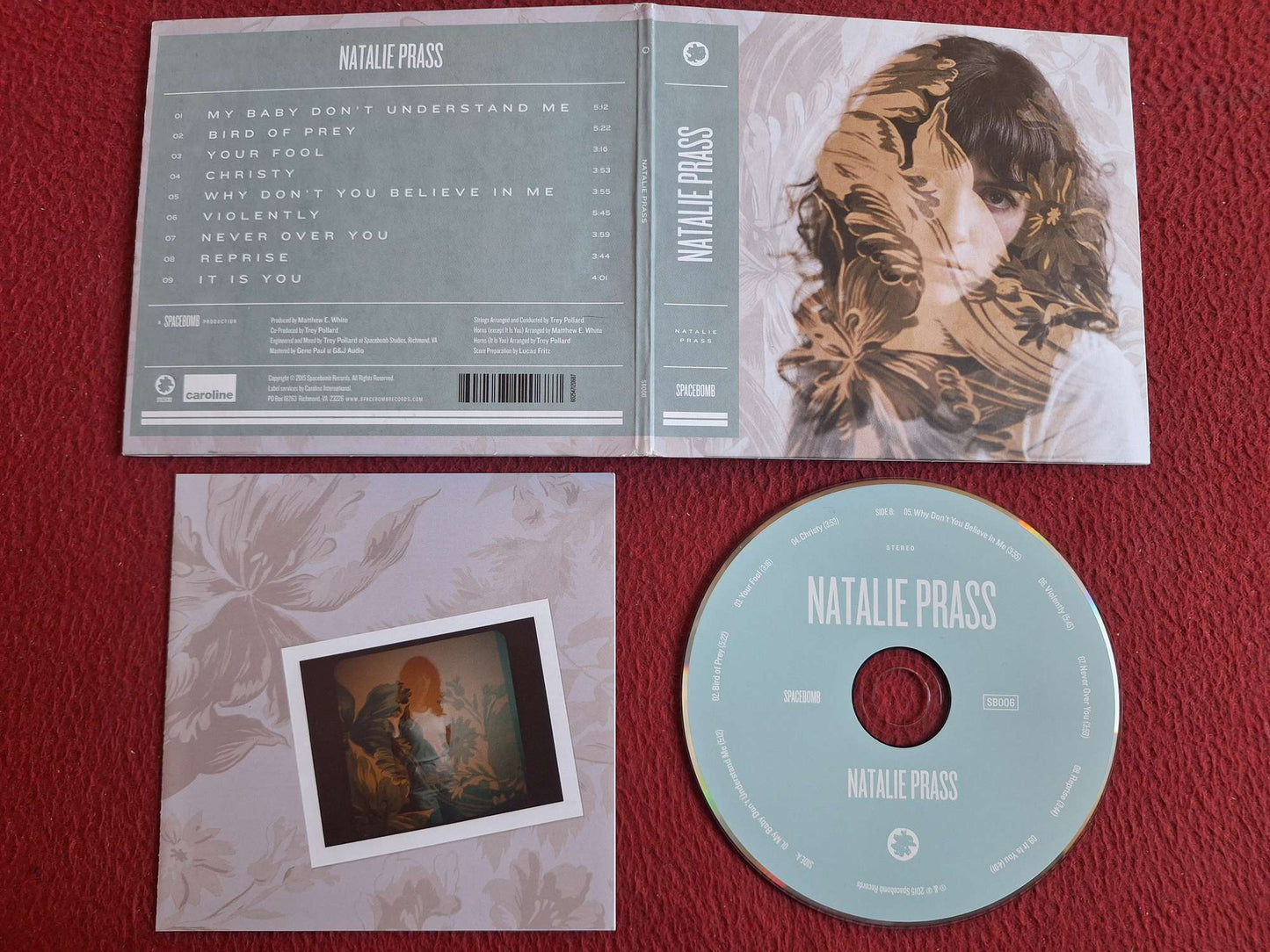NATALIE PRASS - NATALIE PRASS CD