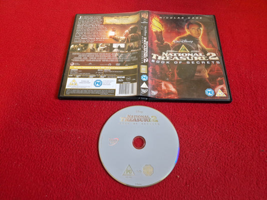 NATIONAL TREASURE 2 BOOK OF SECRETS DVD