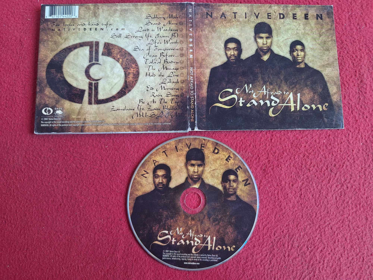 NATIVE DEEN NOT AFRAID TO STAND ALONE CD