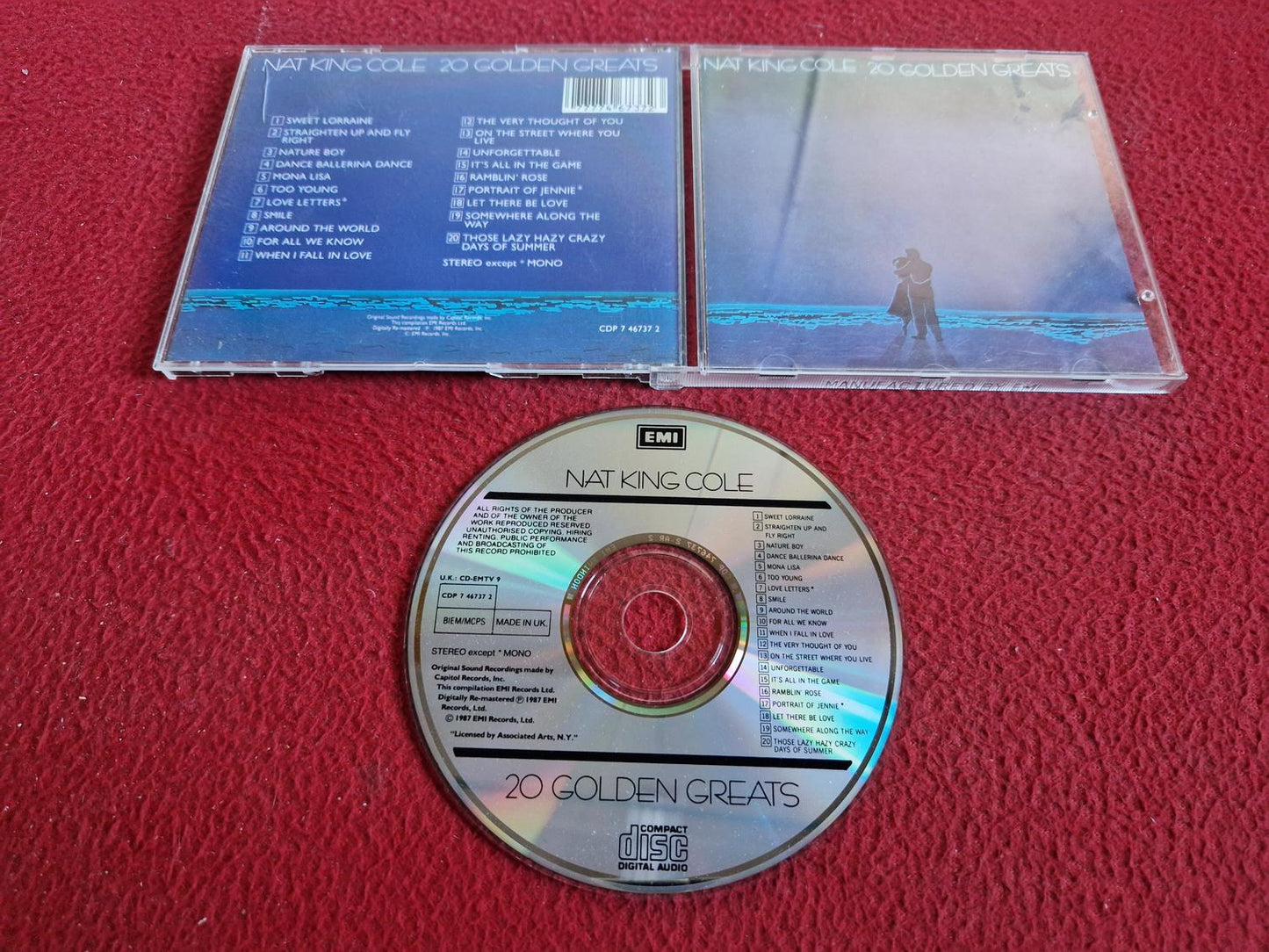 NAT KING COLE 20 GOLDEN GREATS CD