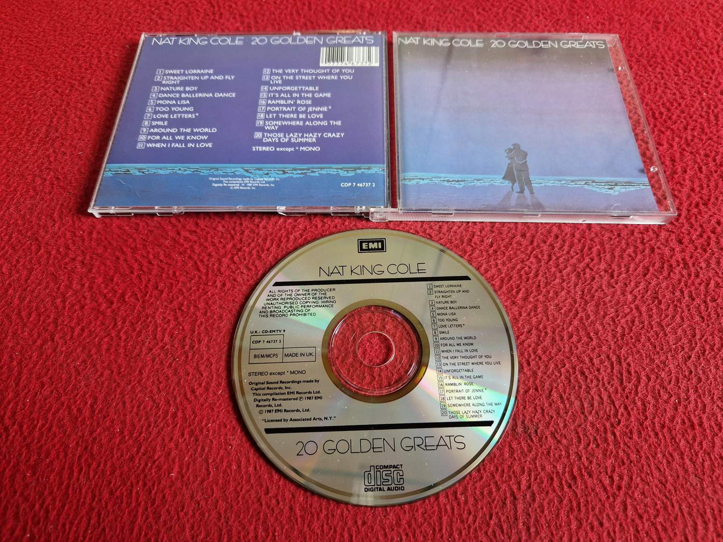 NAT KING COLE 20 GOLDEN GREATS CD