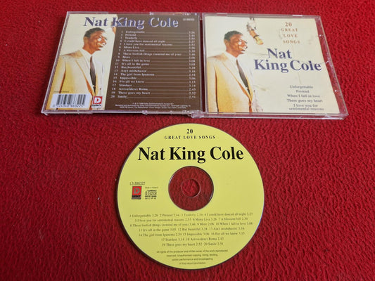 NAT KING COLE 20 GREAT LOVE SONGS CD