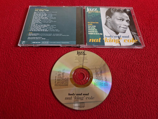 NAT KING COLE BODY AND SOUL [ JAZZ GREATS ] CD