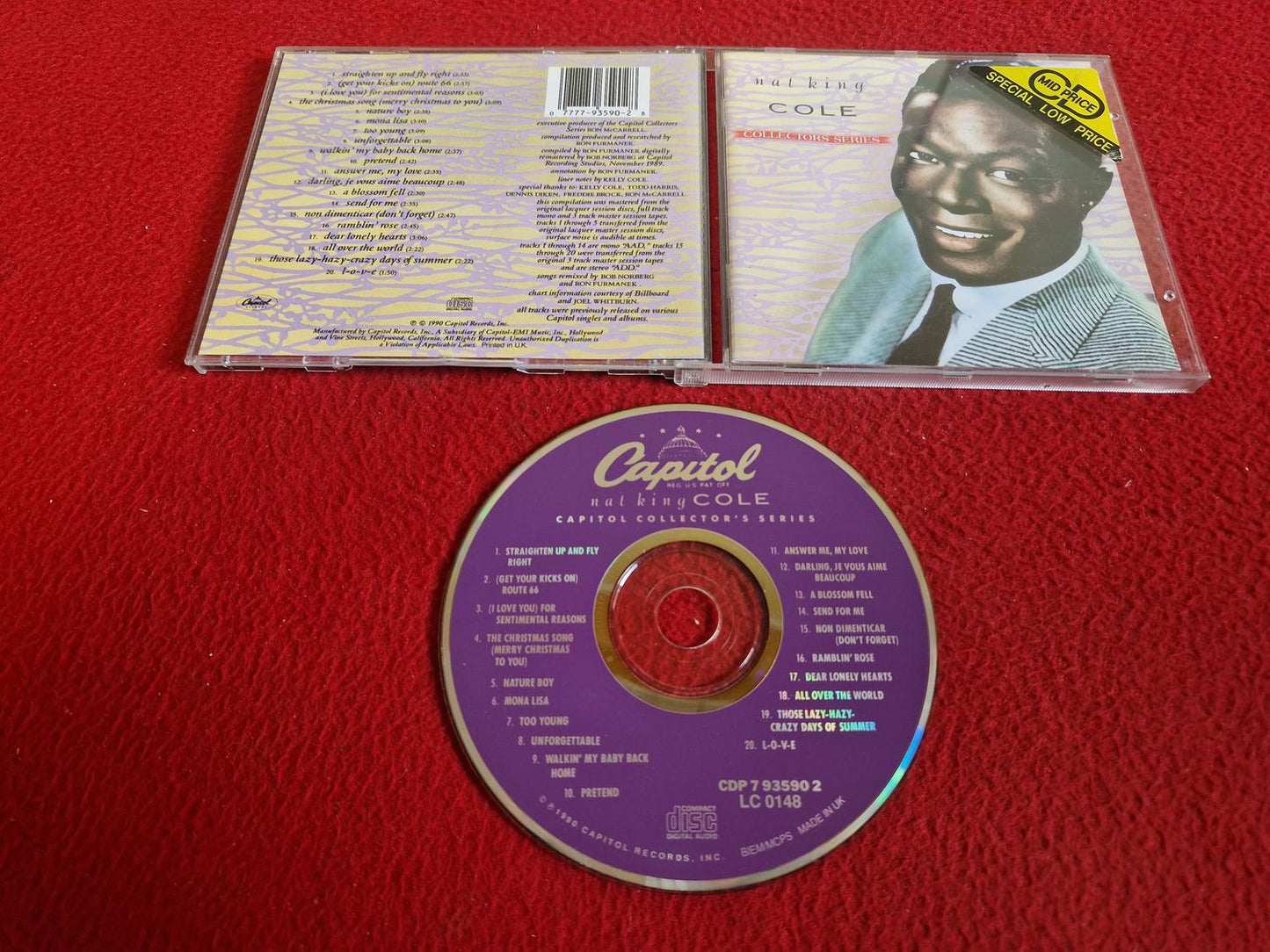 NAT KING COLE [ COLLECTOR'S SERIES CD
