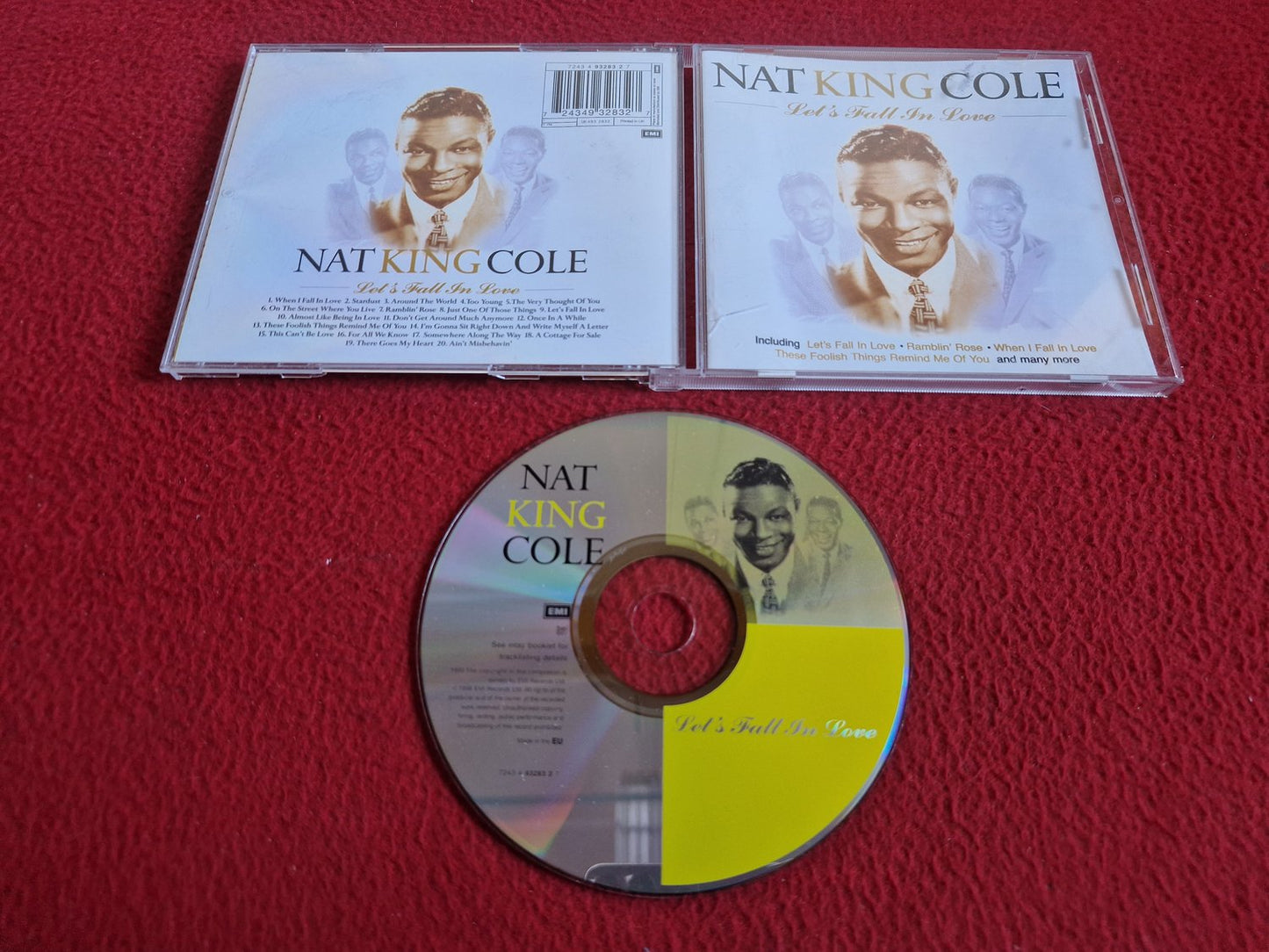 NAT KING COLE LET'S FALL IN LOVE CD