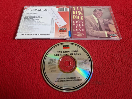 NAT KING COLE LET'S FALL IN LOVE CD