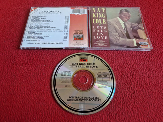 NAT KING COLE LET'S FALL IN LOVE CD