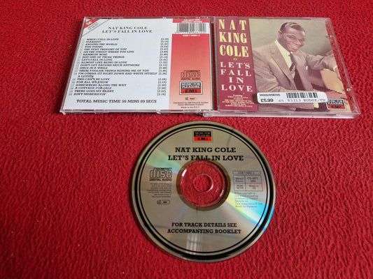NAT KING COLE LET'S FALL IN LOVE CD