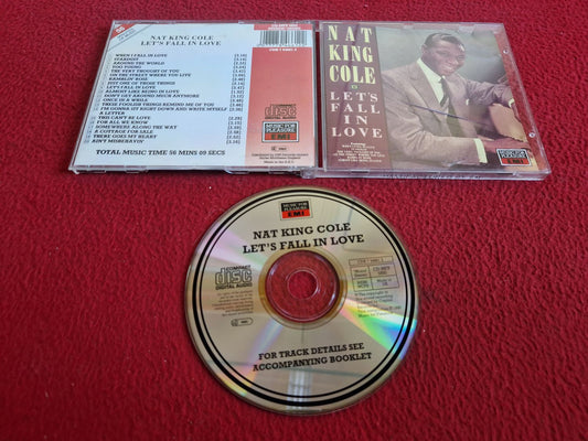 NAT KING COLE LET'S FALL IN LOVE CD