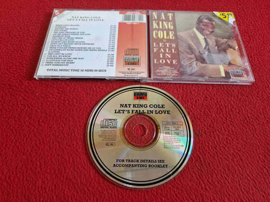 NAT KING COLE LET'S FALL IN LOVE CD